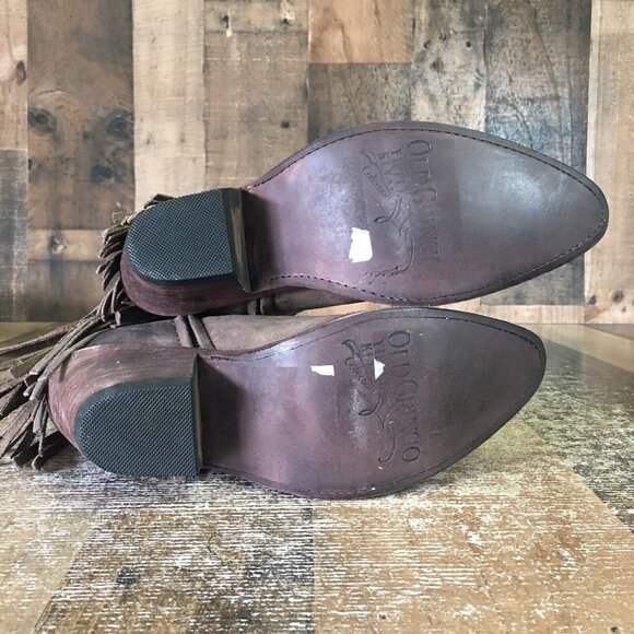 Old Gringo OG Side Zip Tassel Ankle Boots Booties Womens 7 B - Picture 2 of 12